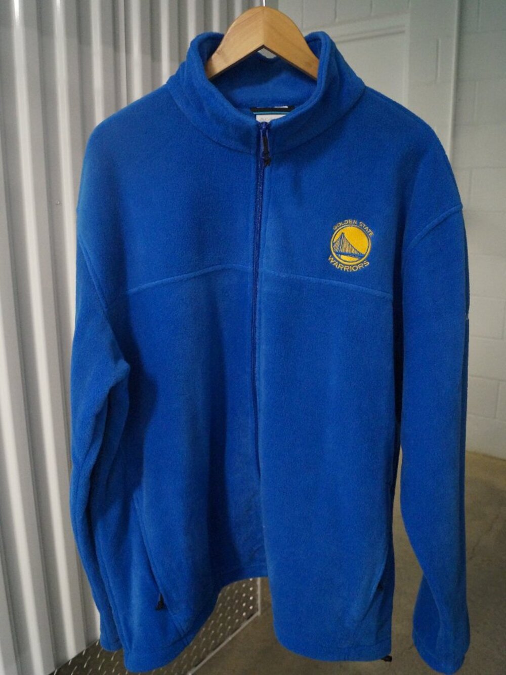 Columbia | Golden State Warriors Flanker Full Zip Fleece Sweater
